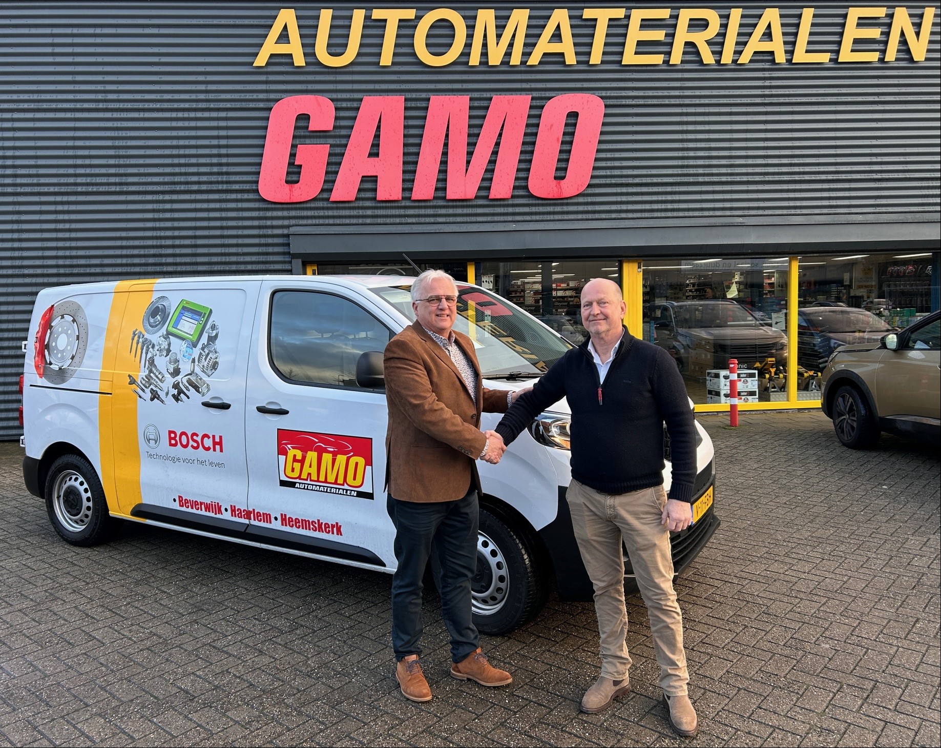 V.l.n.r.: John Bloks en Marc Dam