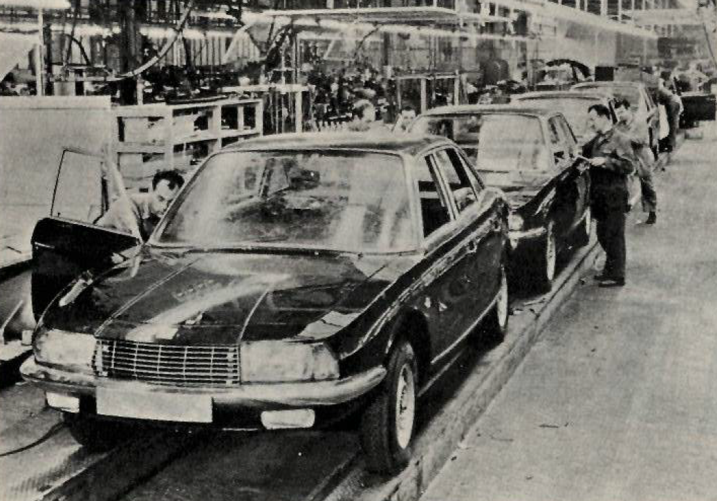 Productie van De RO80 in Neckarsulm: kleine aantallen, grote verliezen.