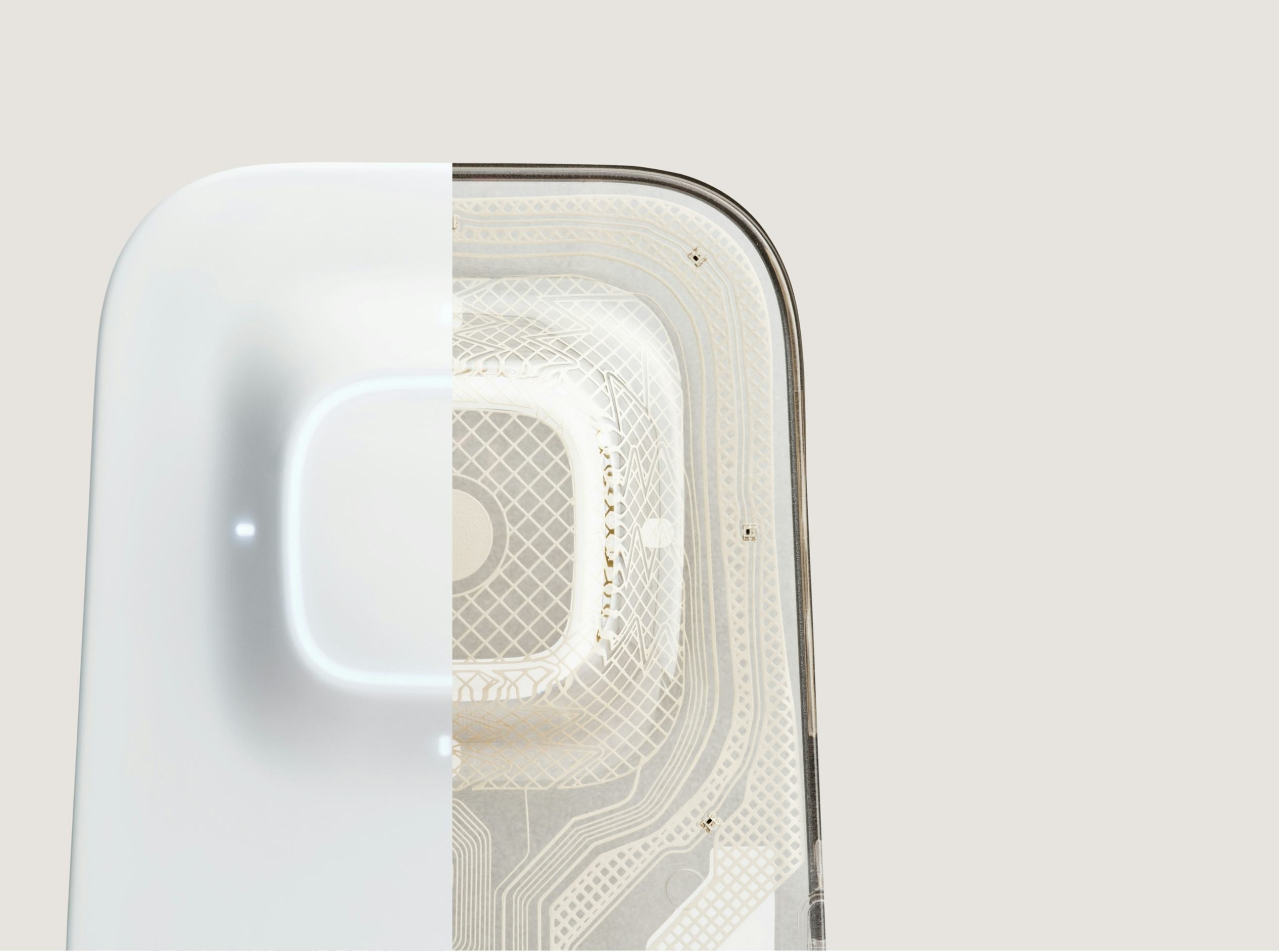 De TactoTek Mesa IMSE Controller, hier deels opengewerkt. Het integreert geavanceerde systeem-elektronica.