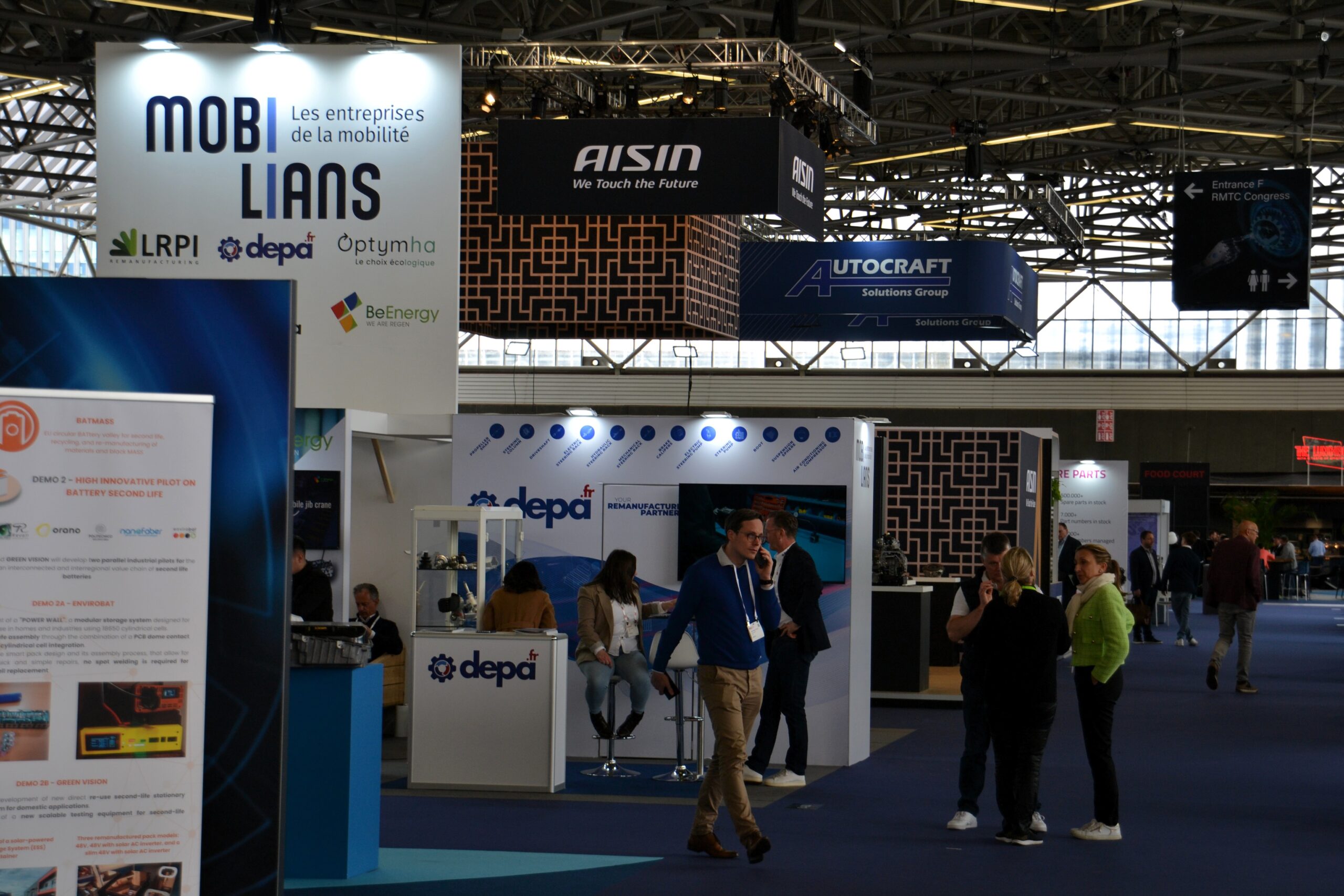 Rematec Amsterdam biedt alles op gebied van remanufacturing, een steeds belangrijker thema voor de aftermarket. - Foto: Hugo Claver