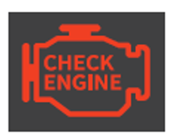 MIL blijft branden bij lopende motor.