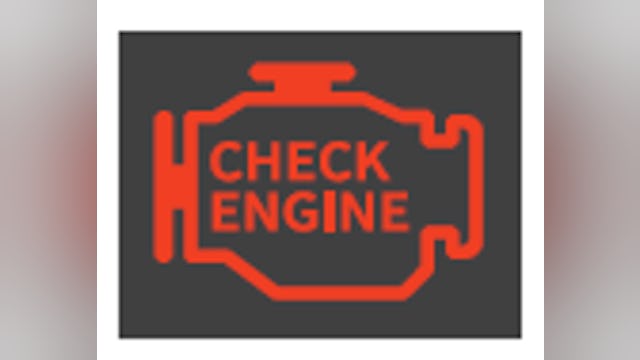 MIL blijft branden bij lopende motor.