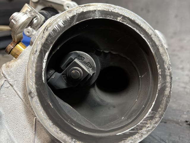 Een turbinehuis in goede staat