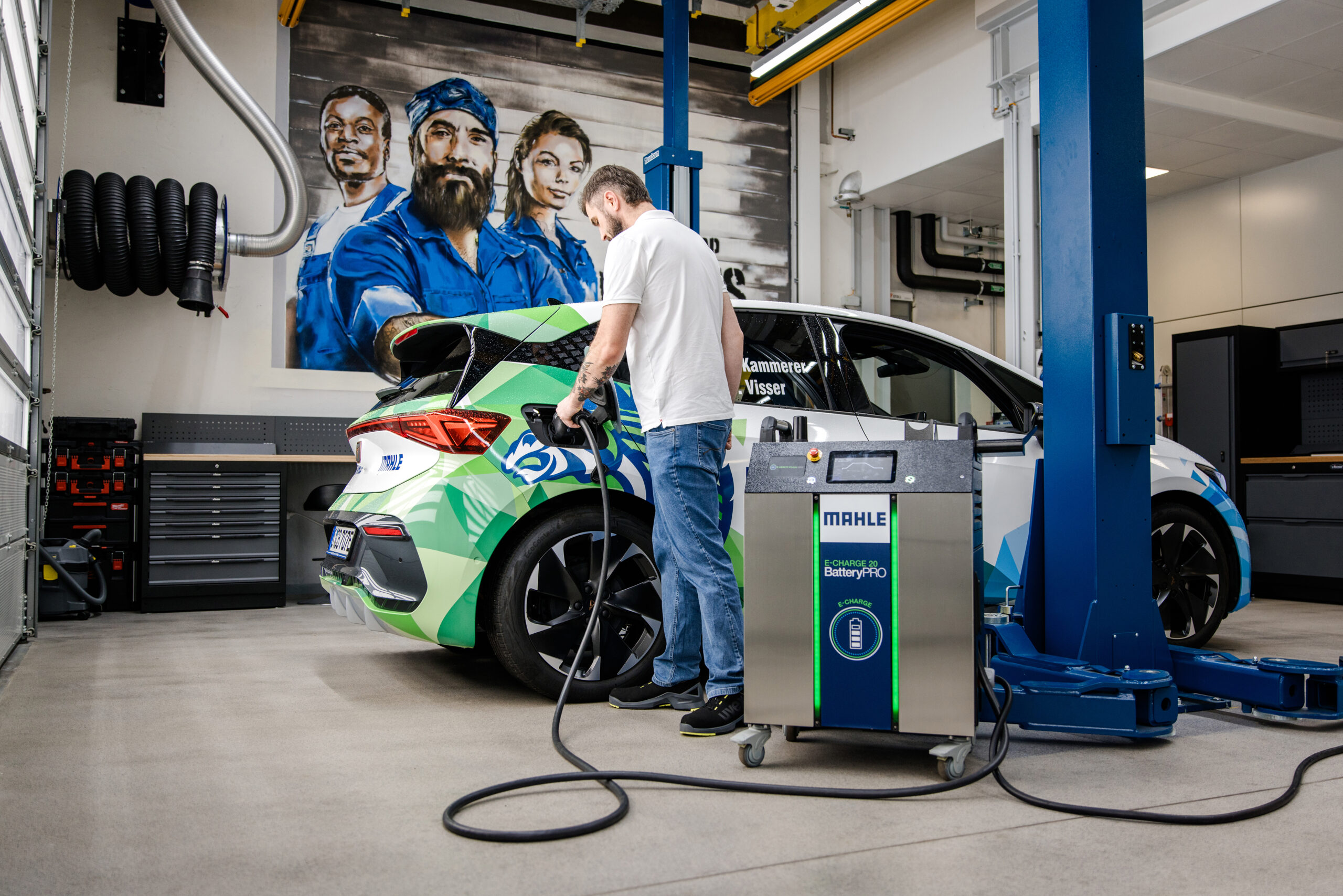 Tijdens het uitrollen van het nieuwe opleidingsprogramma richt Mahle zich op e-mobiliteit en diagnostiek. Foto: Mahle