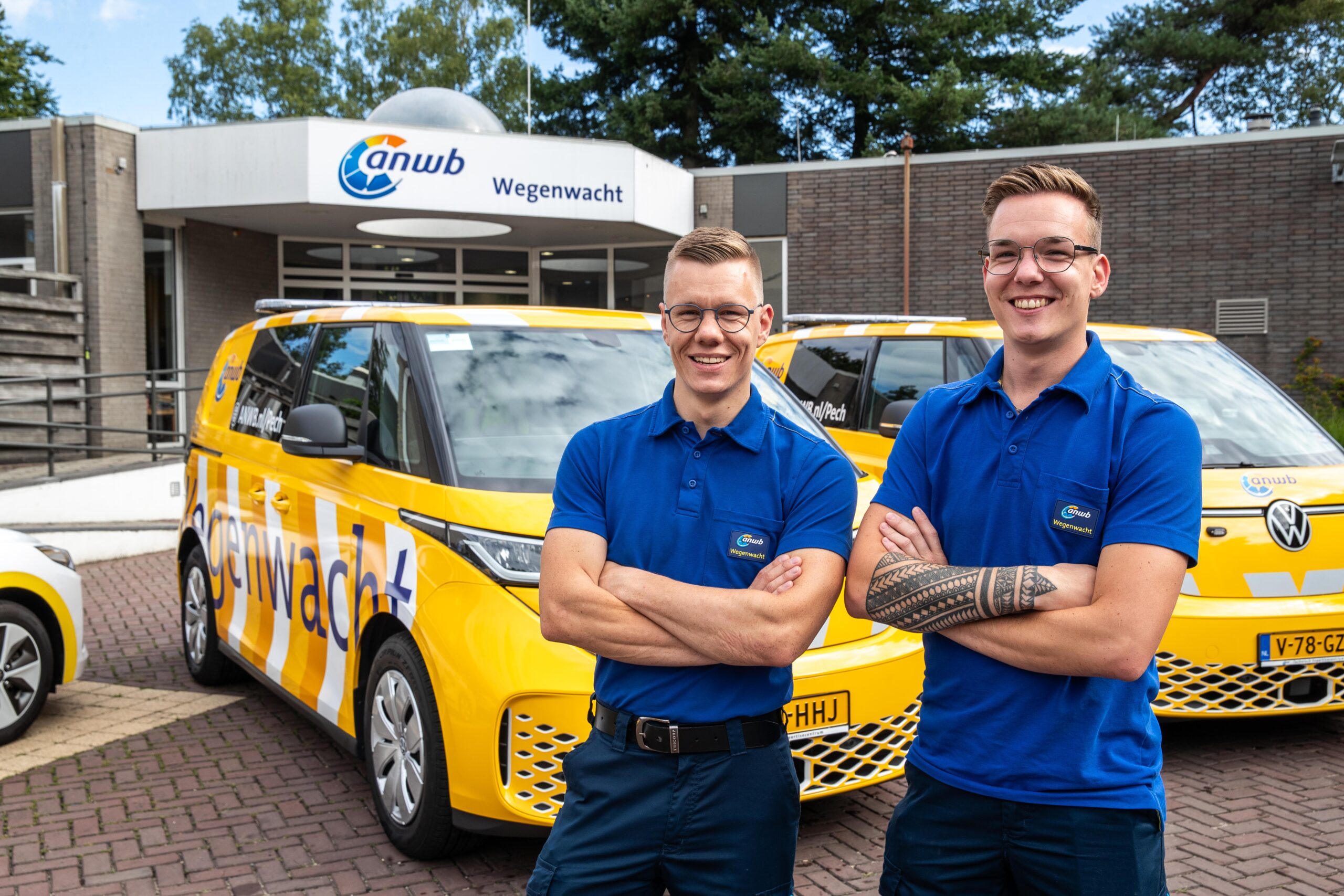 Naast het leveren van goede service, vinden Youri en Jerico het belangrijk om altijd plezier in hun werk te hebben.