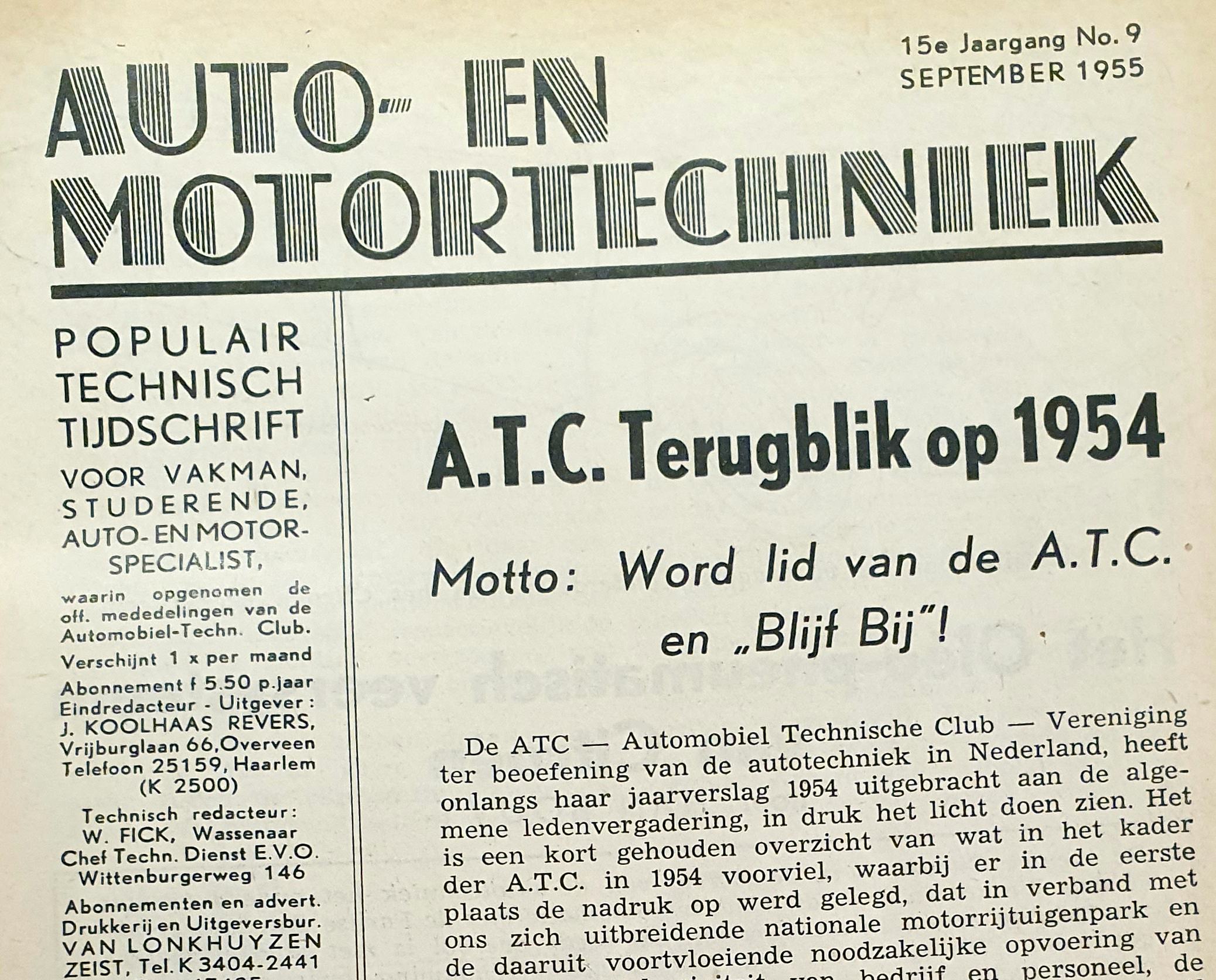 AMT en ATC: een onbreekbare verbintenis? Terugkijken op 79 jaar samenwerking