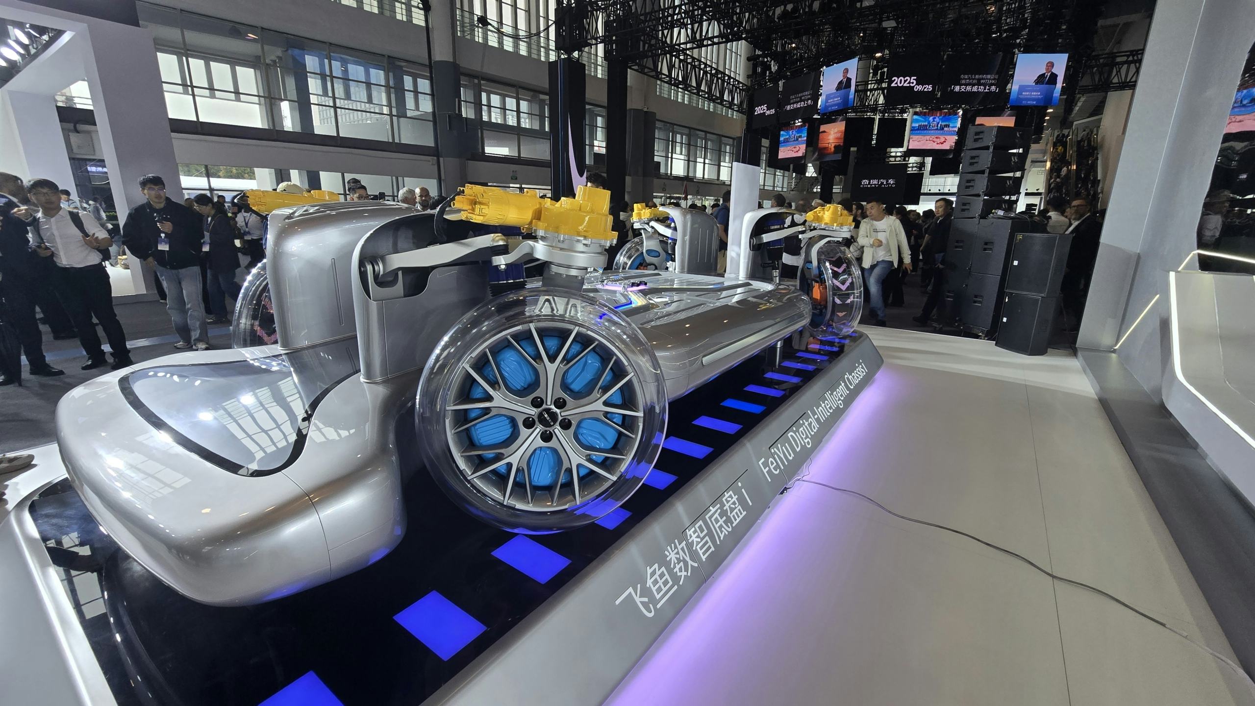 Het nieuwe Feiyu Digital Intelligent Chassis markeert Chery’s volgende stap in voertuigarchitectuur.