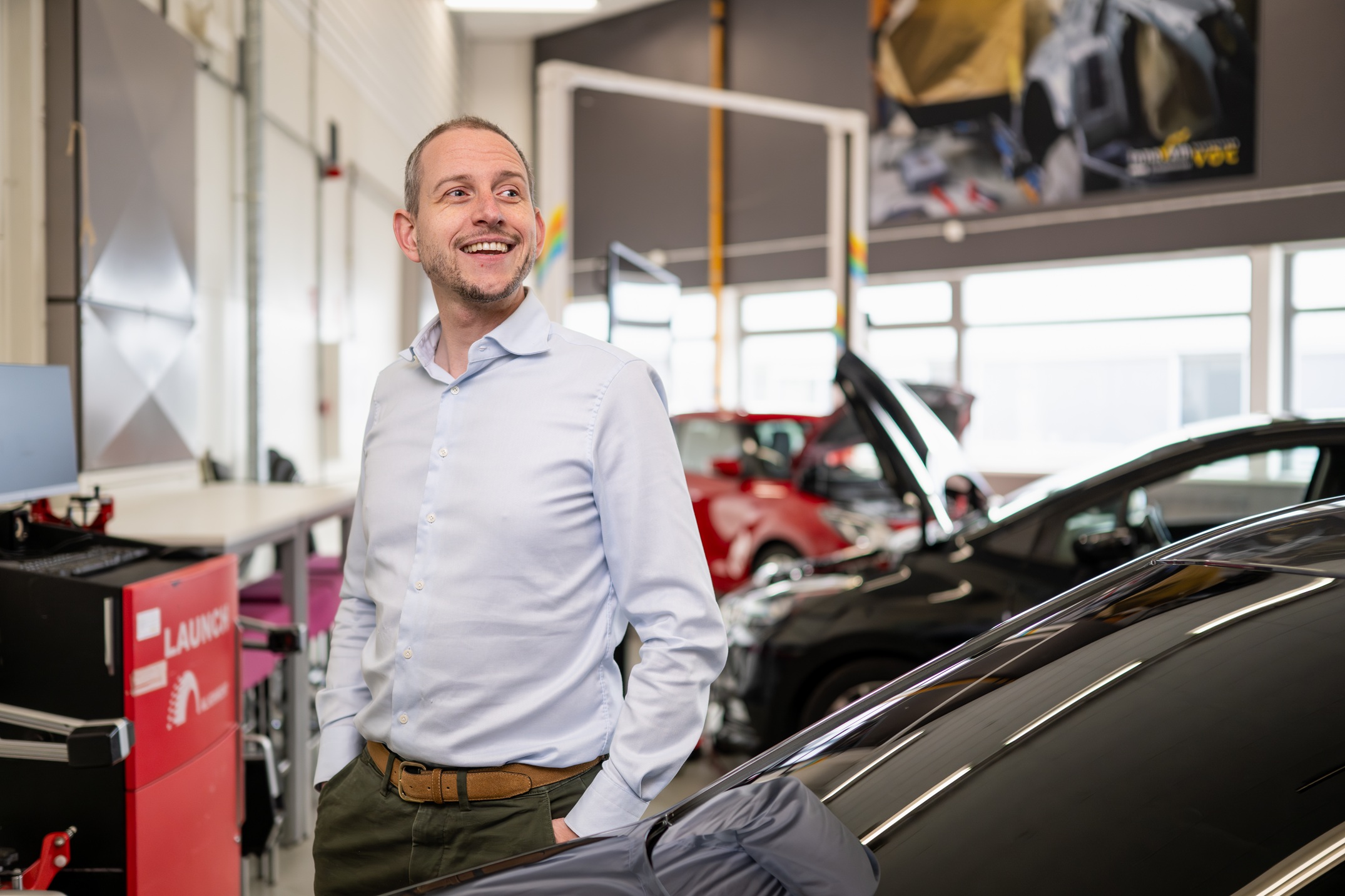 Gijs ter Bruggen, manager Opleiden Automotive bij Innovam.