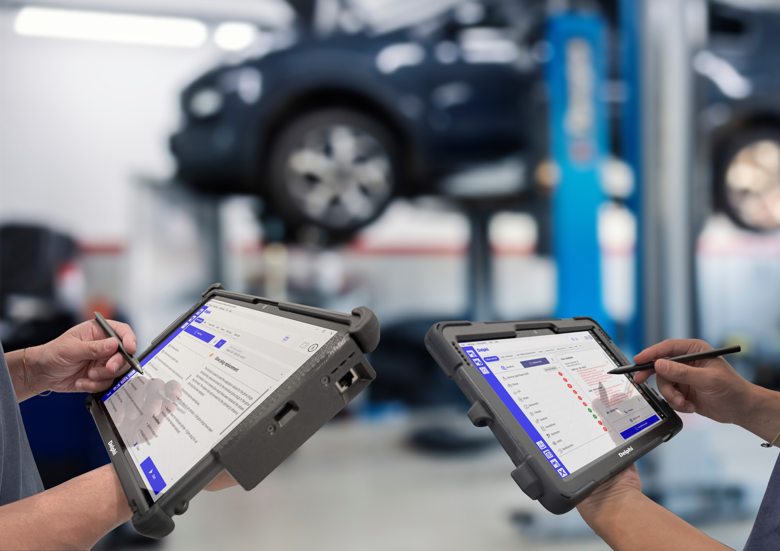 Delphi laat de toekomst van diagnose zien, met een rol voor AI. - Foto; Delphi