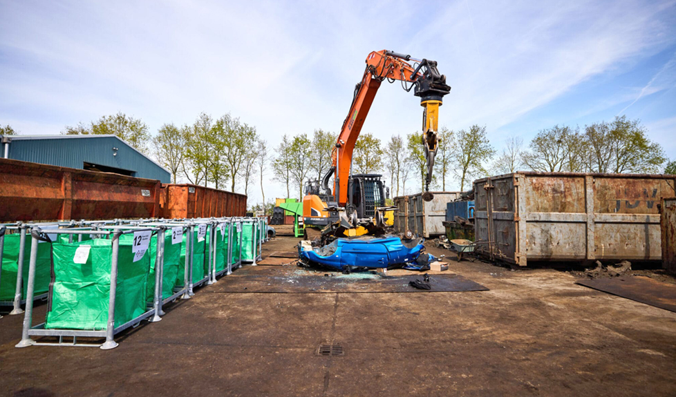 Autorecycling wordt een belangrijkere schakel in de voertuigketen door nieuwe Europese regels. foto: Auto Recycling Nederland