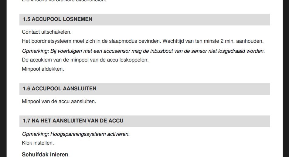 Hoeveel minuten moet je wachten totdat het voertuig in slaapmodus staat? Het antwoord vind je in het VARTA Partner Portaal.