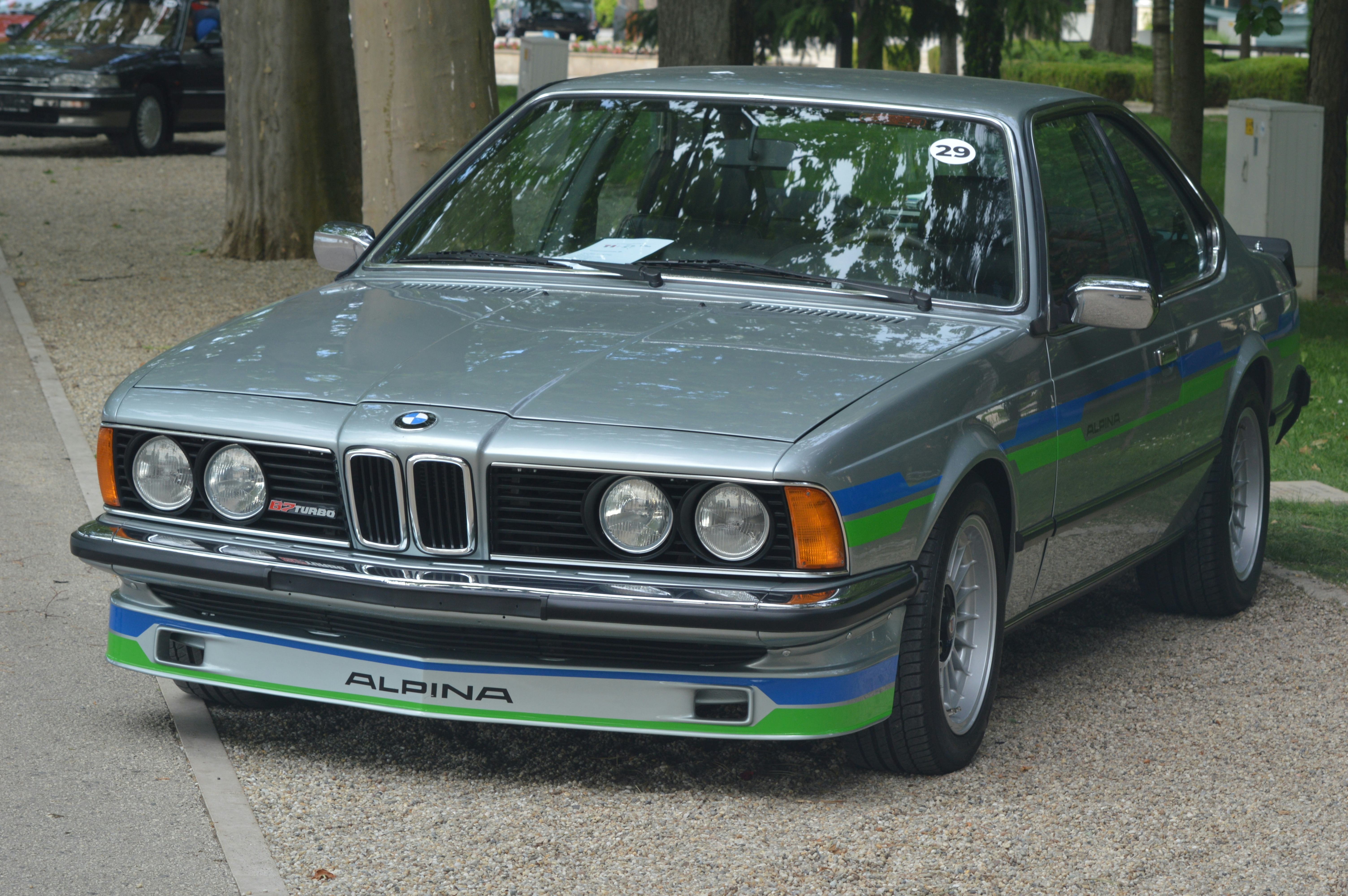 Alpina B7 Turbo coupé uit de jaren 80, op basis van de BMW E24 6 Serie. - Foto: Shutterstock