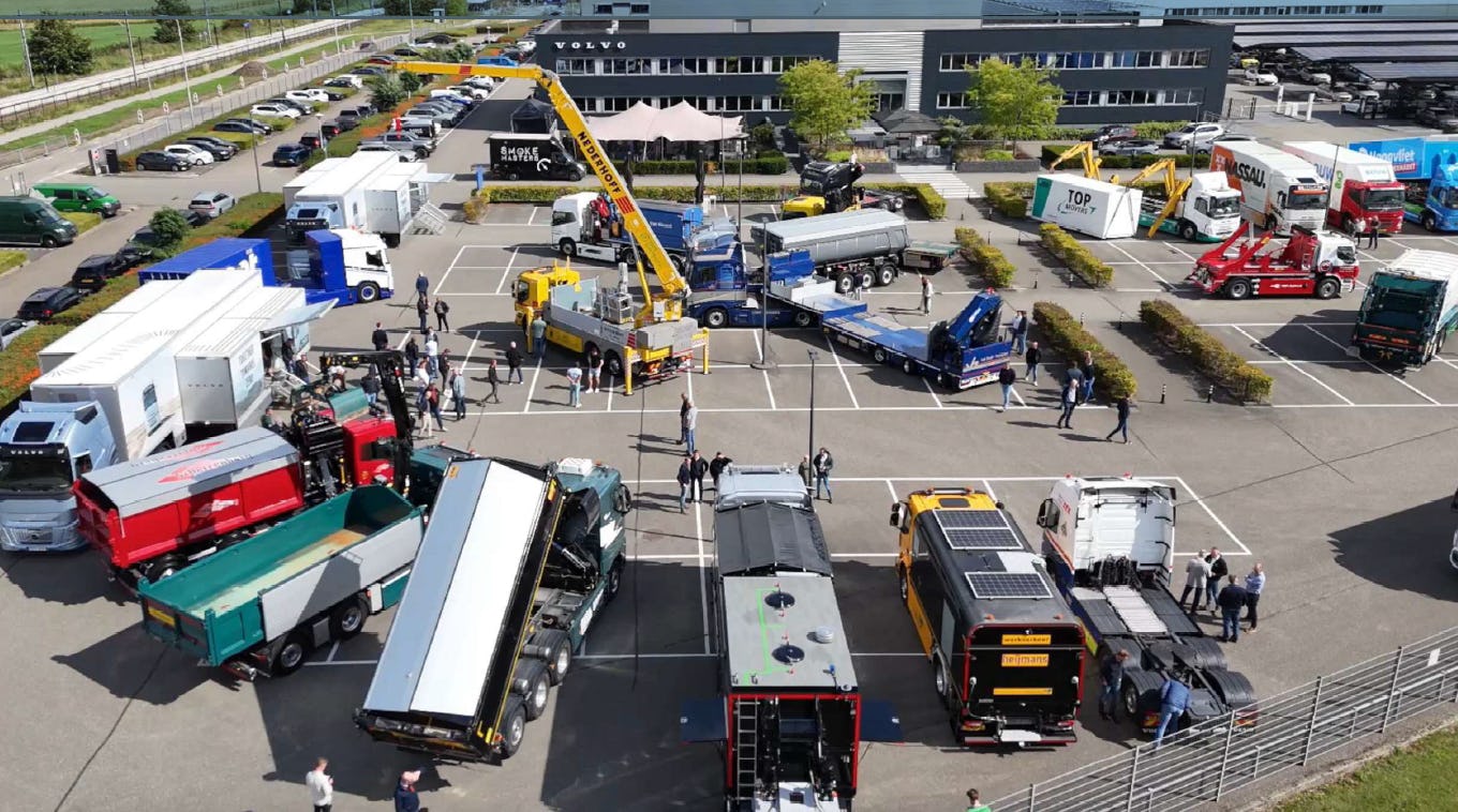 Volvo Trucks toonde afgelopen zomer al dat de batterij-elektrische truck een breed palet aan klanten bediend.