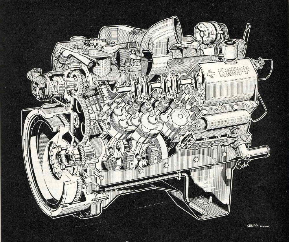 C.W. Stants was dé dieselautoriteit bij AMT. Logisch dat er een heavy duty hightech diesel bij zijn artikel werd afgebeeld. Zelfs al ging zijn betoog grotendeels over de emissie van… benzinemotoren.