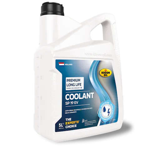 De nieuwe labels verschijnen op alle verpakkingen, zoals hier op de 5 liter flacon. Het blauwe label heeft een frisse, premium uitstraling.