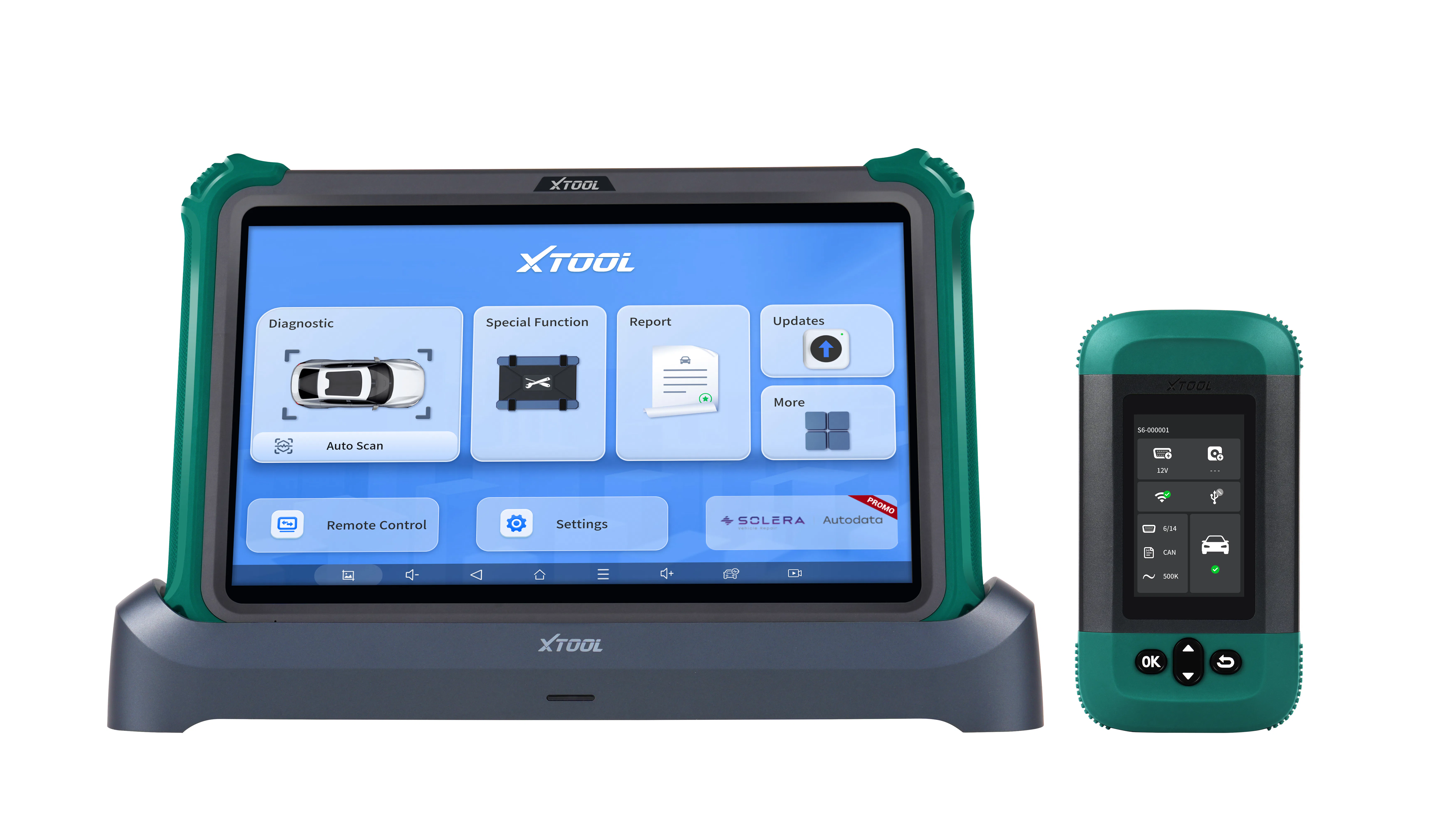 De XTool Prodigy is de meest uitgebreide diagnosetool van XTool, met een groot 13,3-inch scherm, Android 10, 8 GB RAM en 256 GB opslag. Hij is bedoeld voor auto’s, hybrides, EV’s en Tesla, en ondersteunt functies zoals topology mapping, bidirectionele tests, online/offline coding en programmering, J2534, DoIP en CAN-FD.