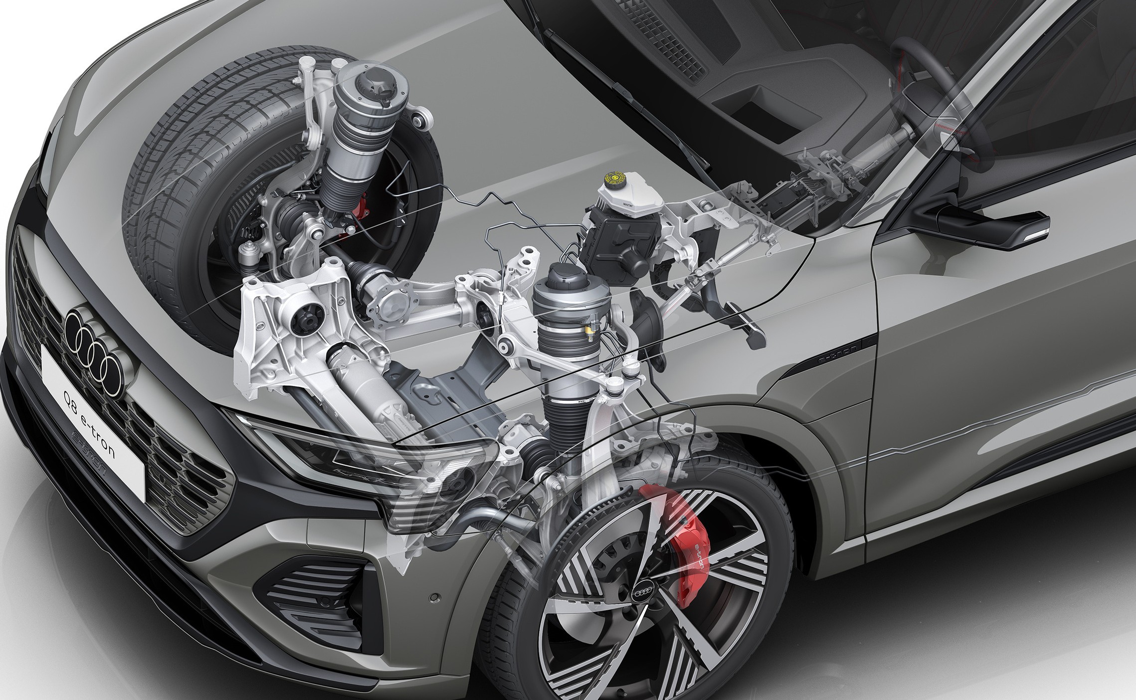De pen die het rempedaal met de rembekrachtiger verbindt is kan losraken. - Foto: Audi