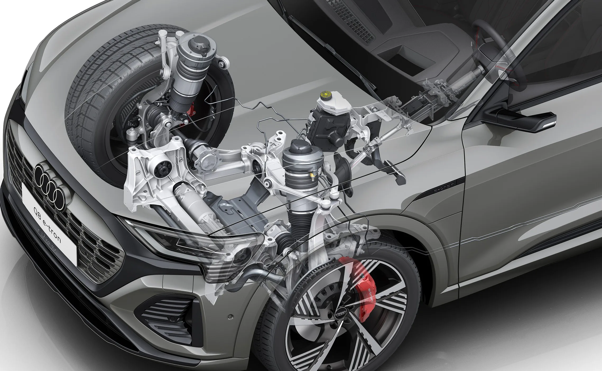 De pen die het rempedaal met de rembekrachtiger verbindt is kan losraken. - Foto: Audi
