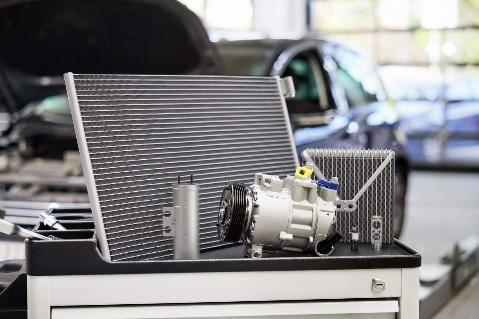 De nieuwe druksensoren zijn verkrijgbaar in verschillende uitvoeringen: mechanisch of elektronisch, en met of
zonder geïntegreerde temperatuurmeting. Foto: Bosch