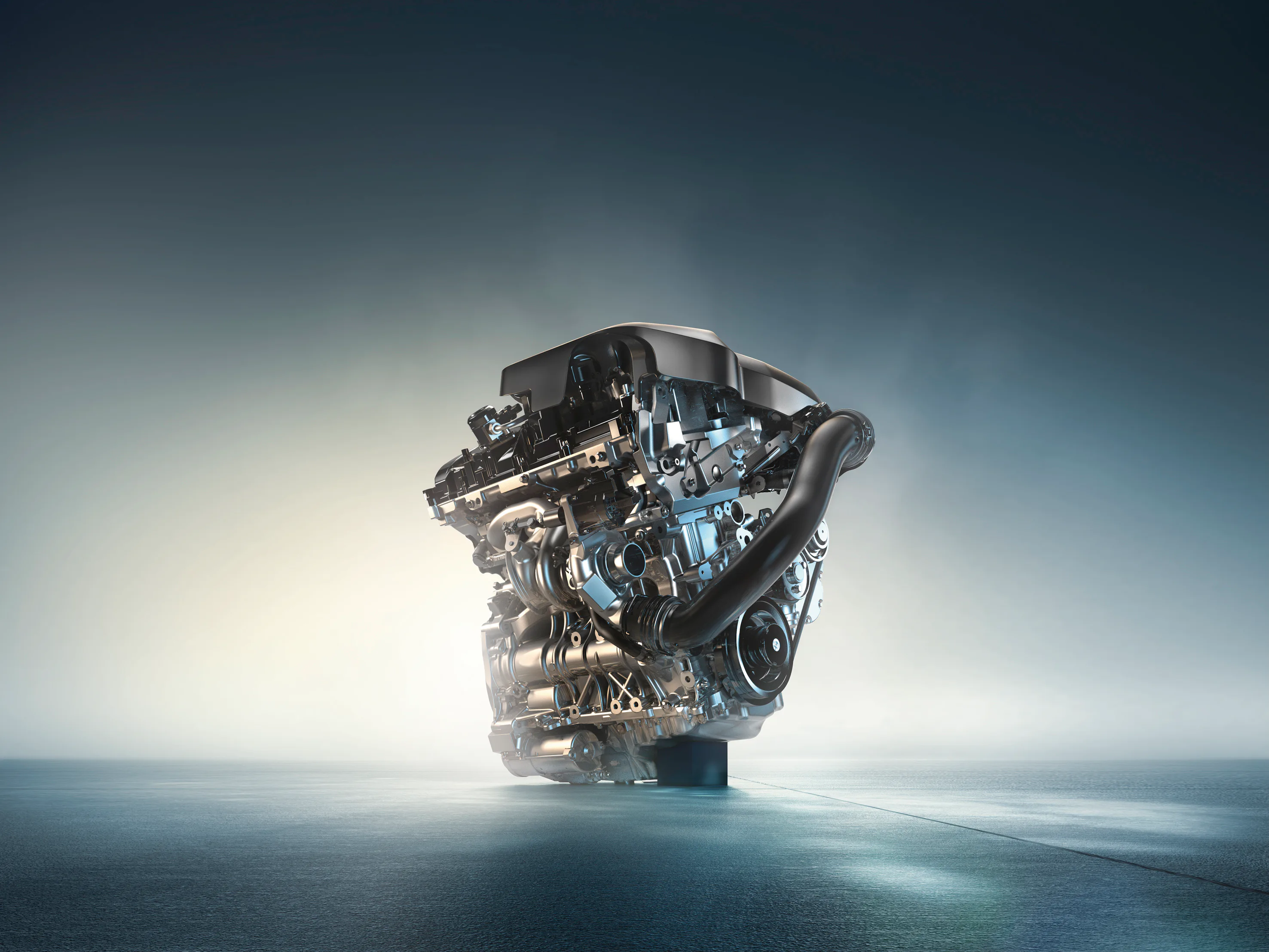 De 4‑cilinder BMW TwinPower Turbo‑motor zoals die in de 320i van de F30 wordt toegepast. - Foto: BMW