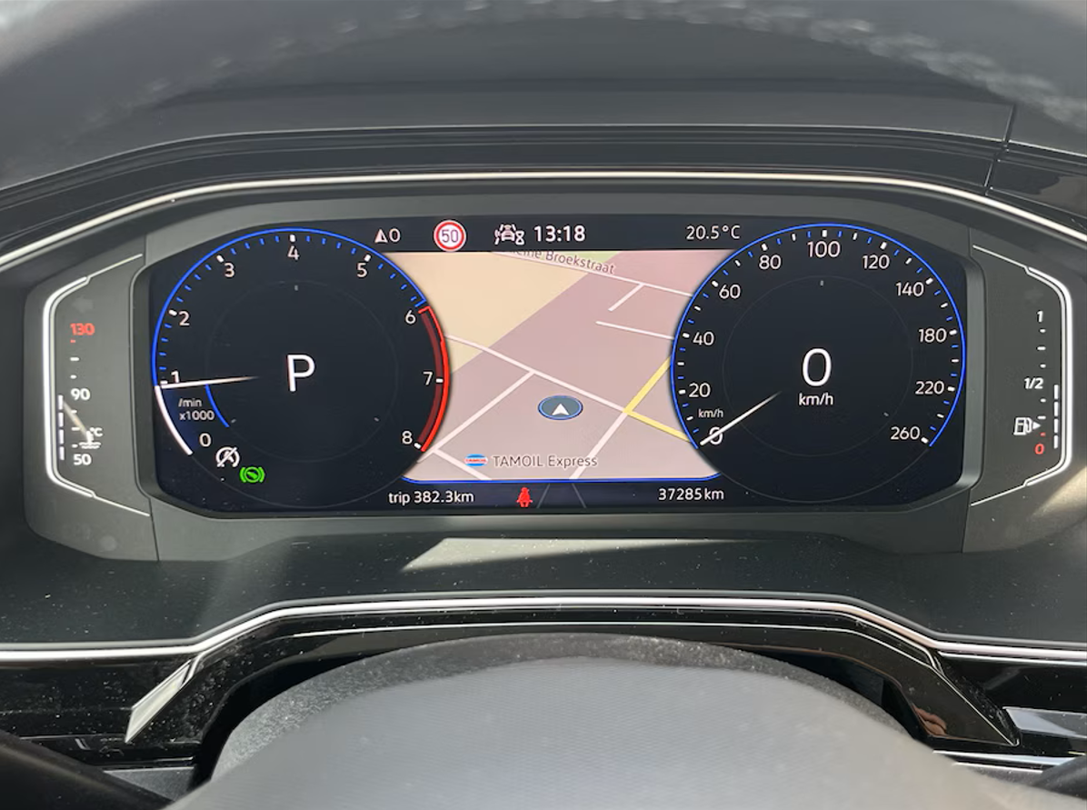37.285 km, klopt dat? (foto: Autotrack)