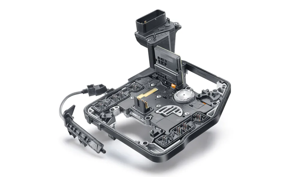 Een van de nieuwe producten is de transmission control unit (TCU). Afbeelding: Schaeffler