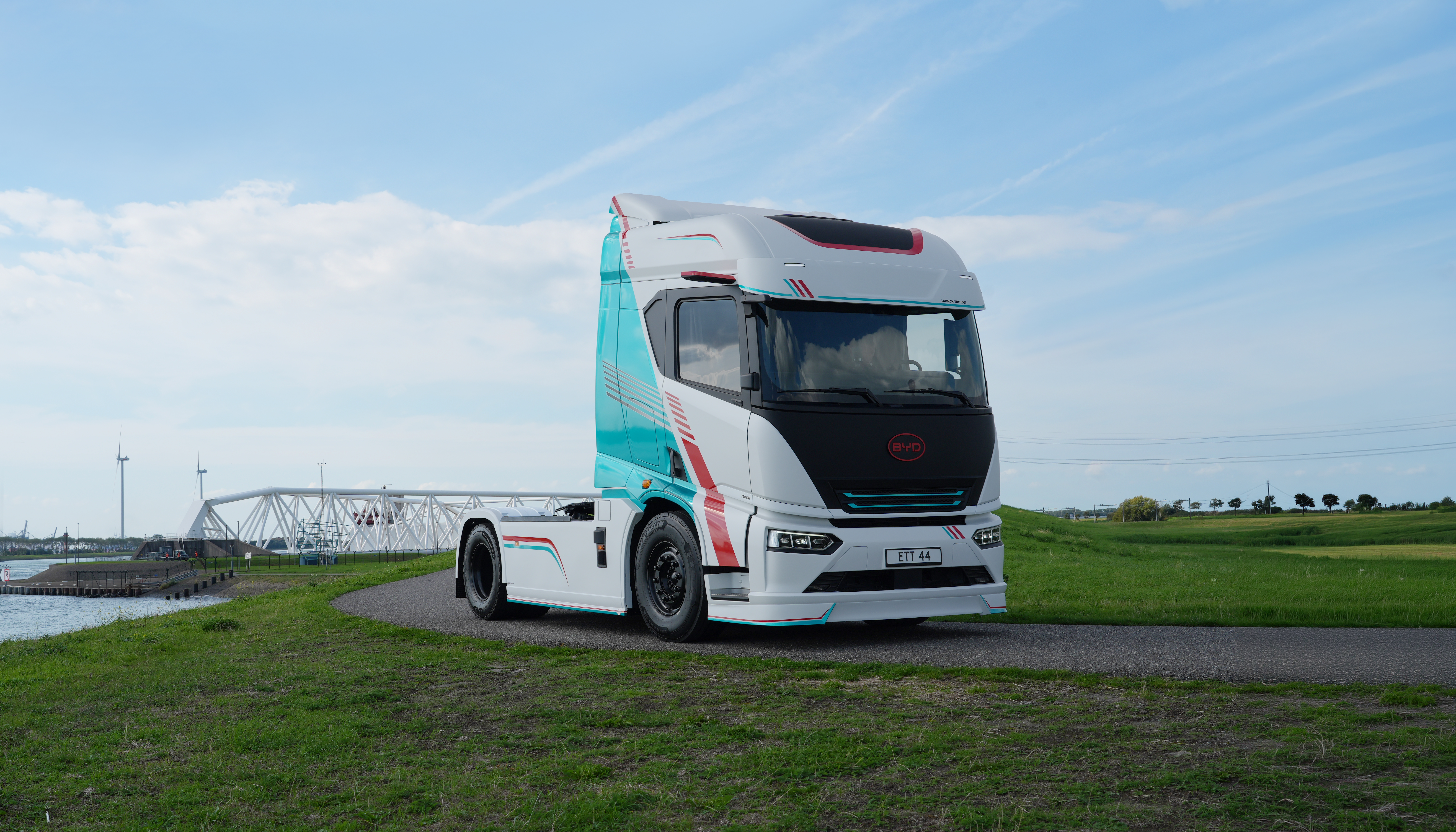 Dat ziet er niet slecht uit, die ETT 44 van BYD doet niet onder voor de Europese merken qua design. Foto: BYD