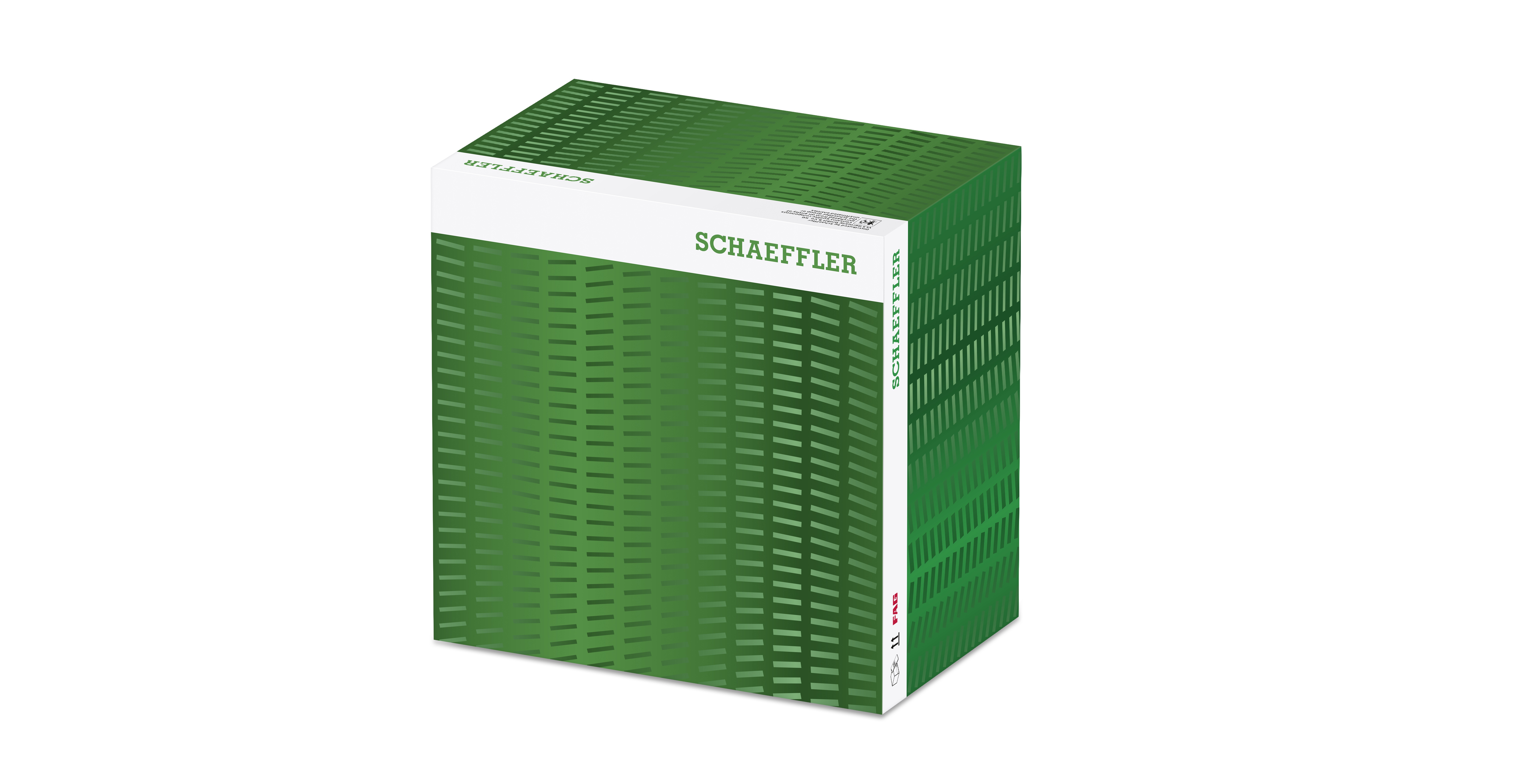 Nieuwe verpakking voor het FAG-assortiment, waarmee Schaeffler vanaf het tweede kwartaal van 2027 de overgang naar één gezamenlijke aftermarketmerkidentiteit start. INA- en LuK-verpakkingen blijven in 2027 nog ongewijzigd. - Foto: Schaeffler