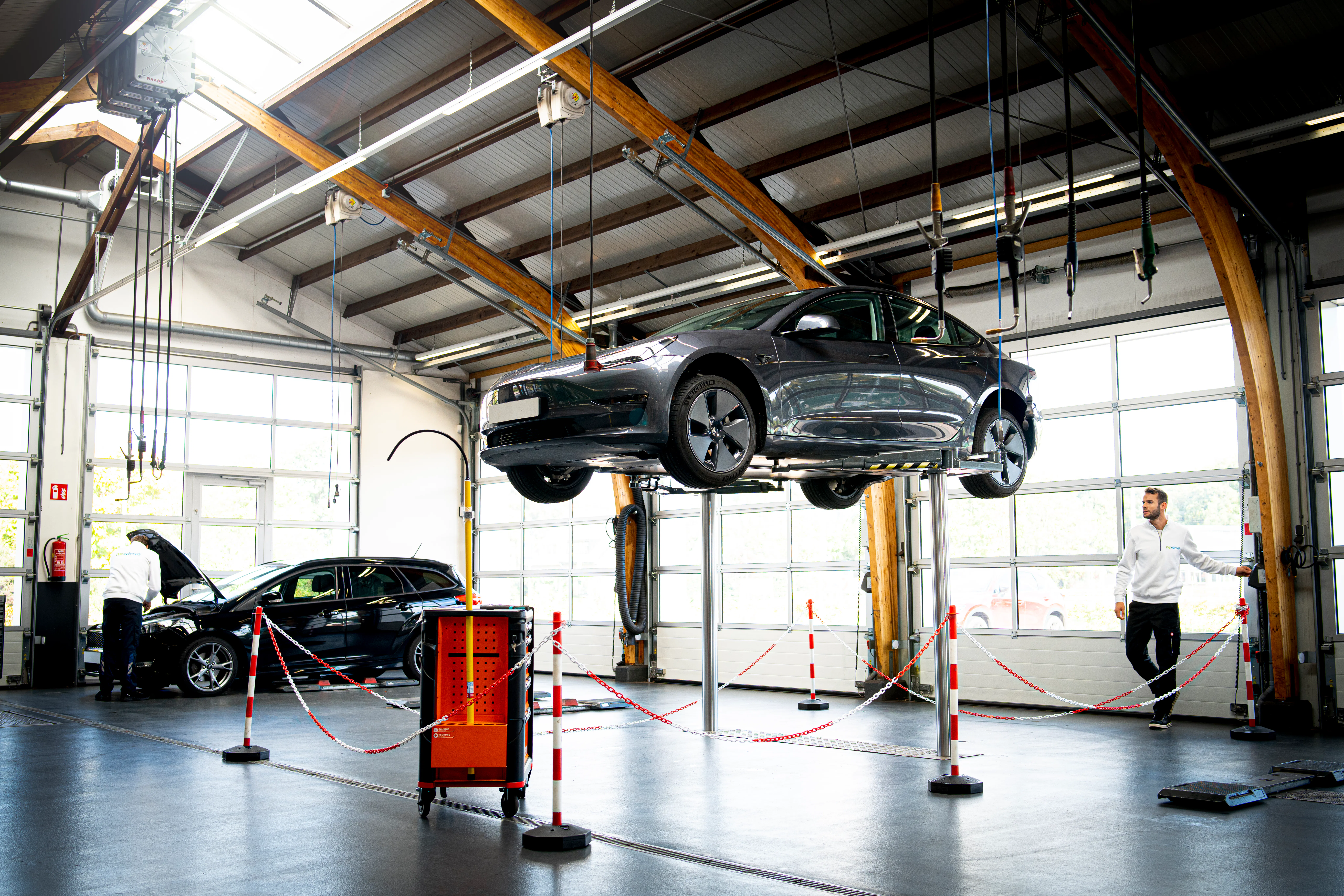 De EV wordt steeds normaler in de onafhankelijke werkplaats; NexDrive wil garages klaarstomen voor diagnose én reparatie. Foto's: Alliance Automotive Group Benelux 