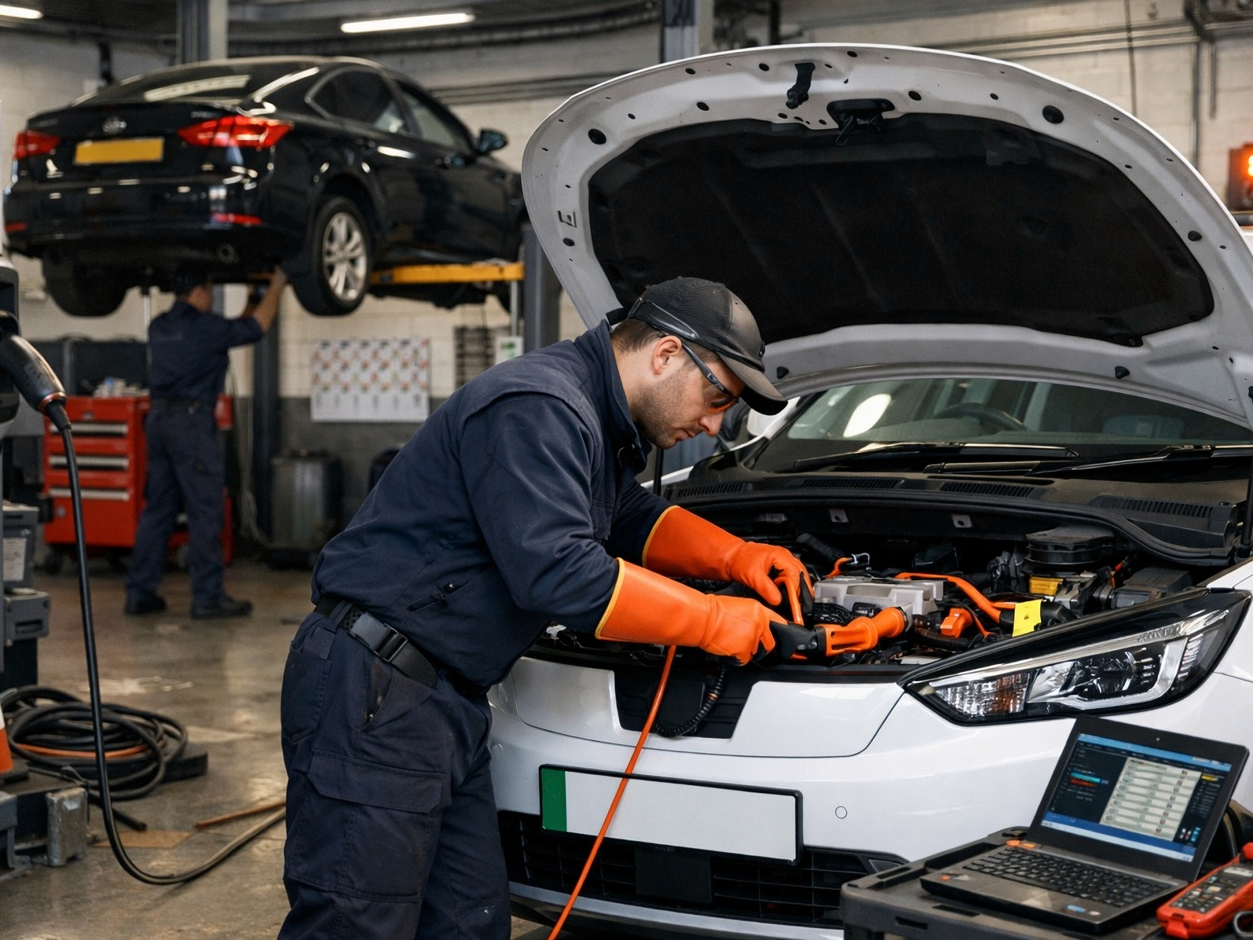 EV’s zijn goedkoper in onderhoud. Wat betekent hun komst voor het rendement van de werkplaats?